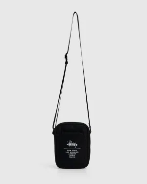 City Stack Messenger Bag Black