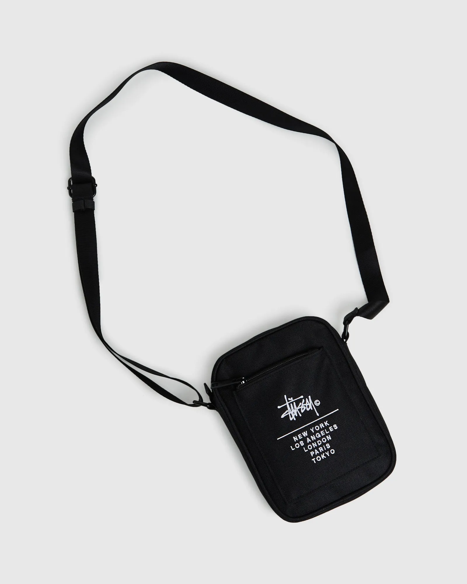 City Stack Messenger Bag Black