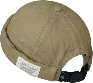 CLAPE Cotton Brimless Hat Fisherman No Visor Skull Beanie Docker Leon Harbour Hat Roll-up Edge Hip hop Hats