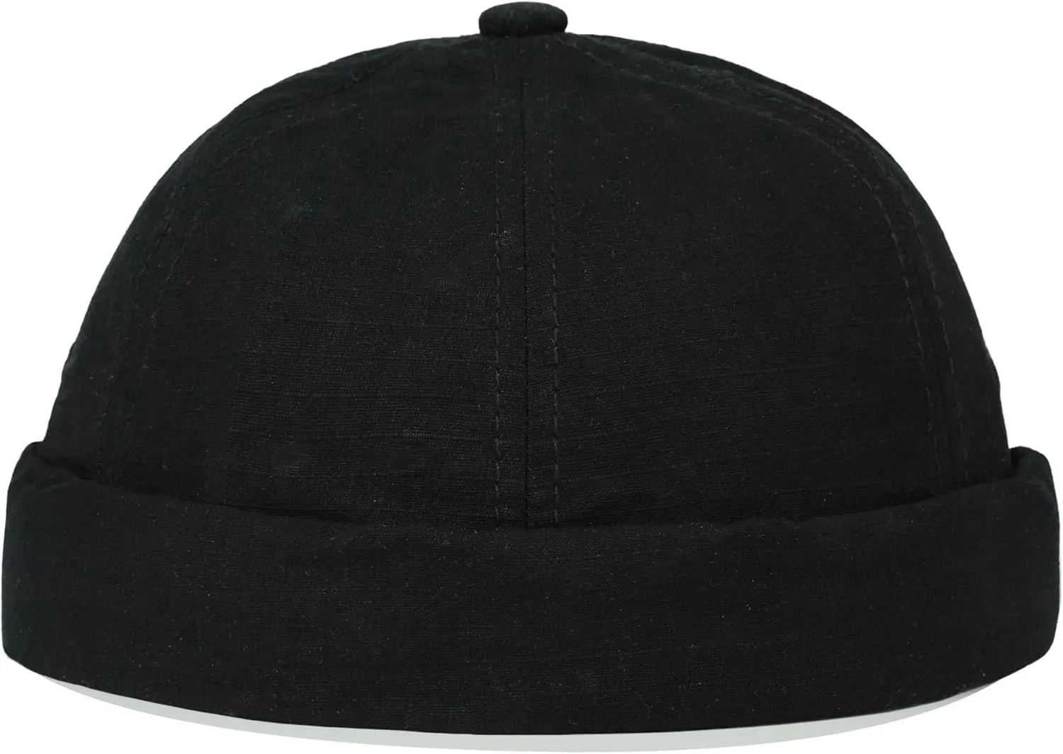 CLAPE Cotton Brimless Hat Fisherman No Visor Skull Beanie Docker Leon Harbour Hat Roll-up Edge Hip hop Hats