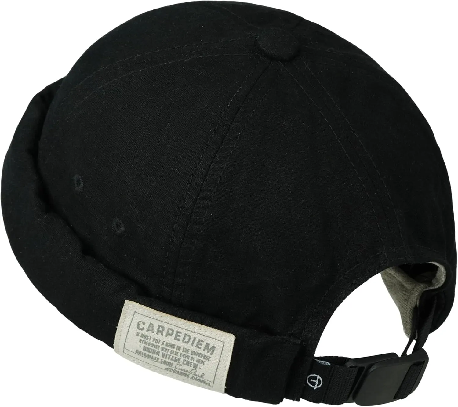 CLAPE Cotton Brimless Hat Fisherman No Visor Skull Beanie Docker Leon Harbour Hat Roll-up Edge Hip hop Hats