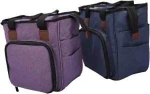 Cloth Organizer Shoulder Storage Bag Woolen Yarn Storage Bag Home Finishing Storage Bag Wash Bag at home tool purple