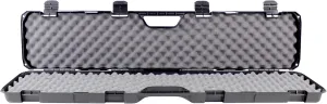 Condition 1 46” Rifle Gun Case, Hard Lockable Storage Box, Water Resistant Plastic Travel Case Model 628 For Tactical Gear, Protective Luggage, Made in USA, ‎46.62"x12.5"x3.81" Black