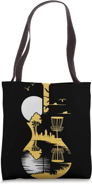 Cool Frisbee Golf Course Disc Golf Tote Bag