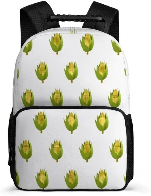 Corn Travel Backpack Casual Daypacks Computer Shoulder Bag for Work Shopping Unisex 16 Inch