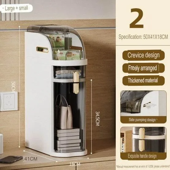 Corner Cabinet Organizer Rack - Multi-Layer Storage Solution