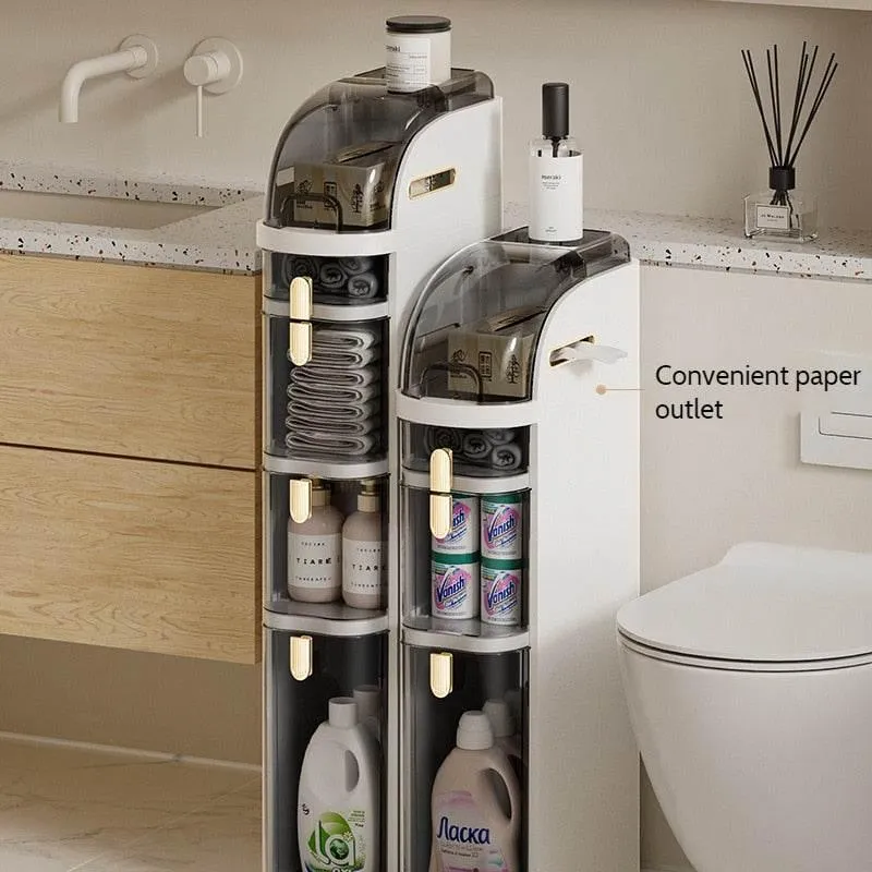 Corner Cabinet Organizer Rack - Multi-Layer Storage Solution