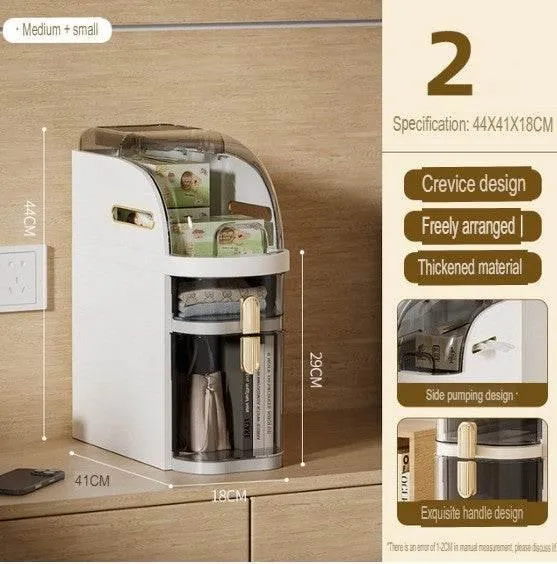 Corner Cabinet Organizer Rack - Multi-Layer Storage Solution
