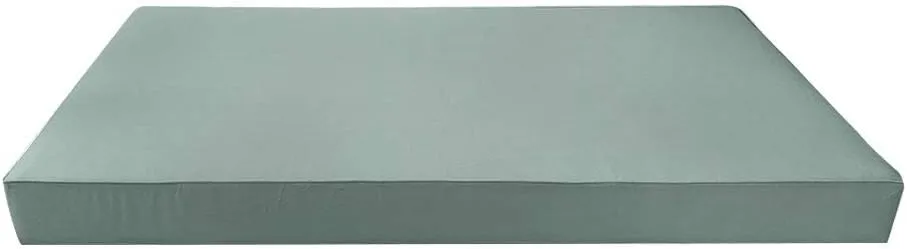|Cover ONLY| Outdoor Piped Trim 6" Twin Size Daybed Fitted Sheet Slipcover AD002