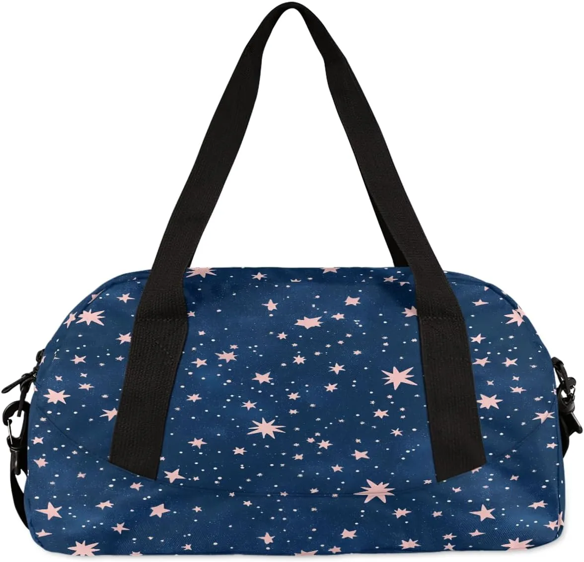 Custom Kids Sports Duffel Bag Cute Girls Ballet Dance Personalized Dance Gym Bag for Boys Girls Lightweight Weekender Travel Duffle Cheer Bag