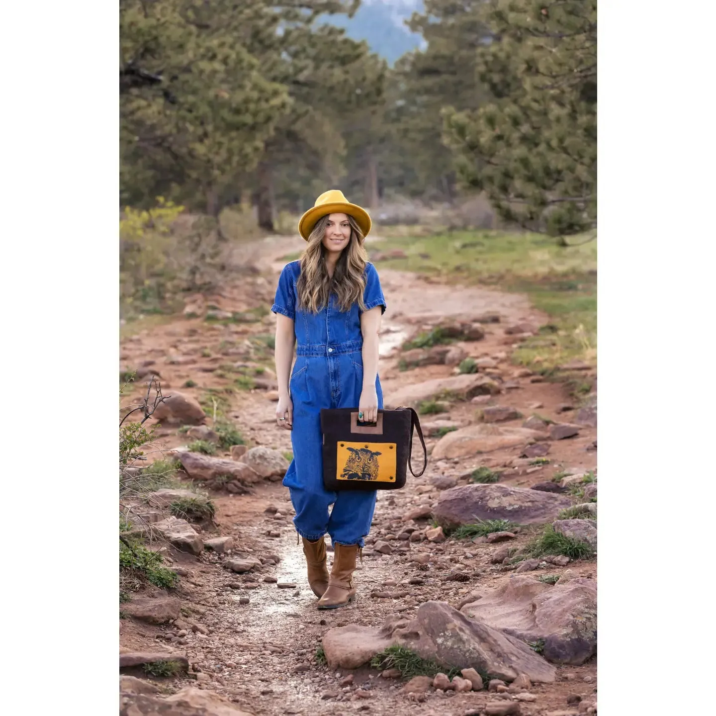 Customizable Felted Wool Tote