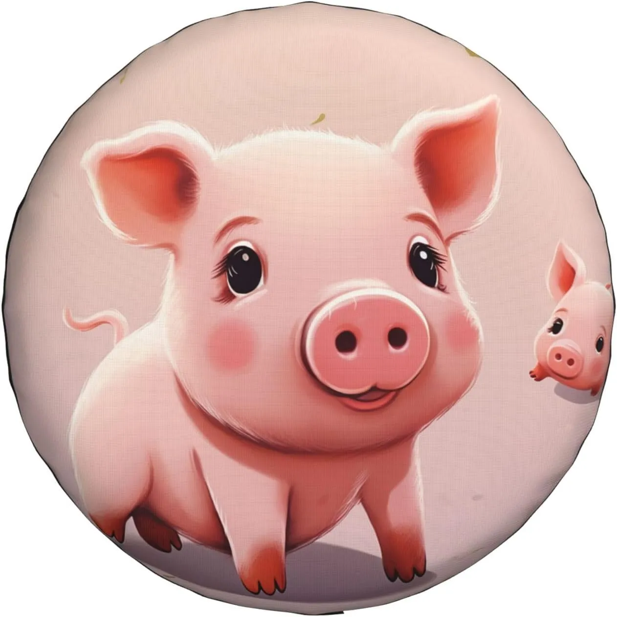 Cute Animal Tire Cover Outdoor Waterproof Snow Sun Rain Wheel Cover Portable Wheel Bags Camper Spare Tire Cover Universal Car Tire Protectors for Trailer RV SUV
