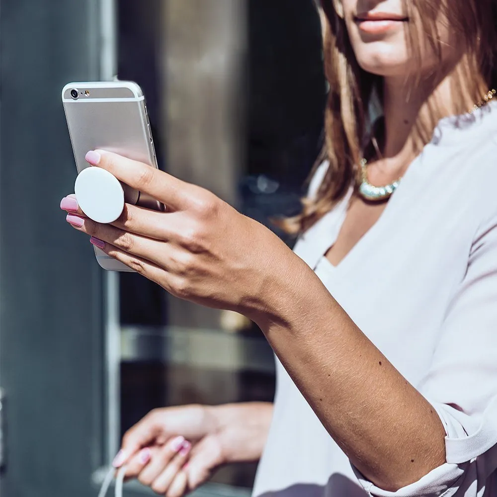 Cute Full Volume Black Mascara Eyelashes PopSockets PopGrip: Swappable Grip for Phones & Tablets
