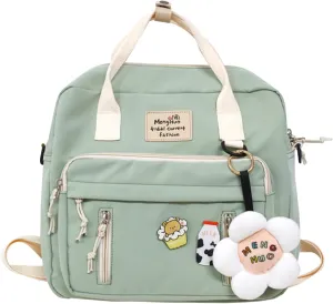 Cute Messenger Bag Y2K Kawaii Crossbody Bag Japanese Backpack Aesthetic Ita Bags with Kawaii Accessories