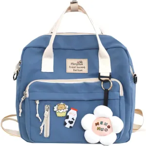 Cute Messenger Bag Y2K Kawaii Crossbody Bag Japanese Backpack Aesthetic Ita Bags with Kawaii Accessories