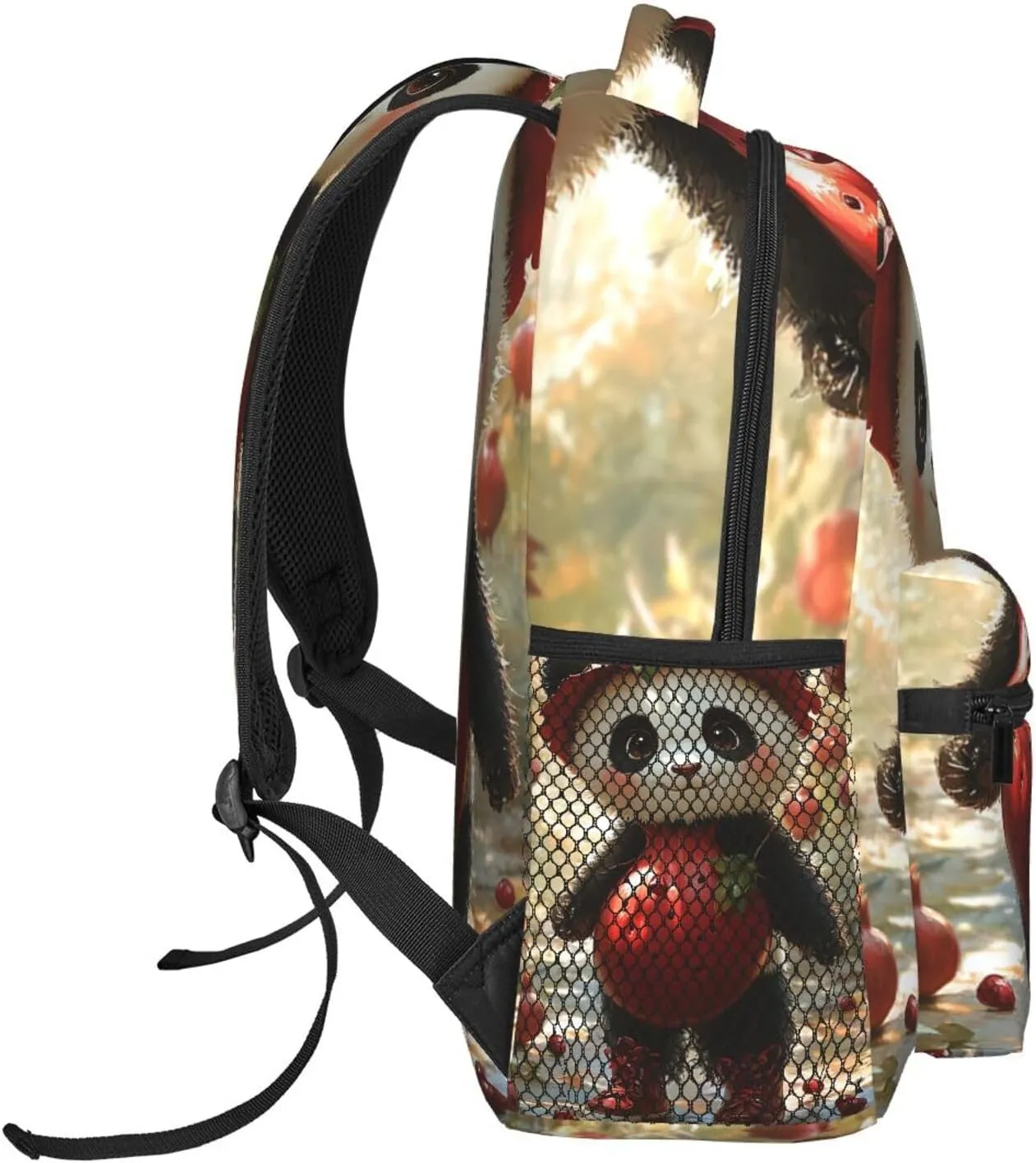Cute Panda Casual Backpack For Trekking Commute Men/Male