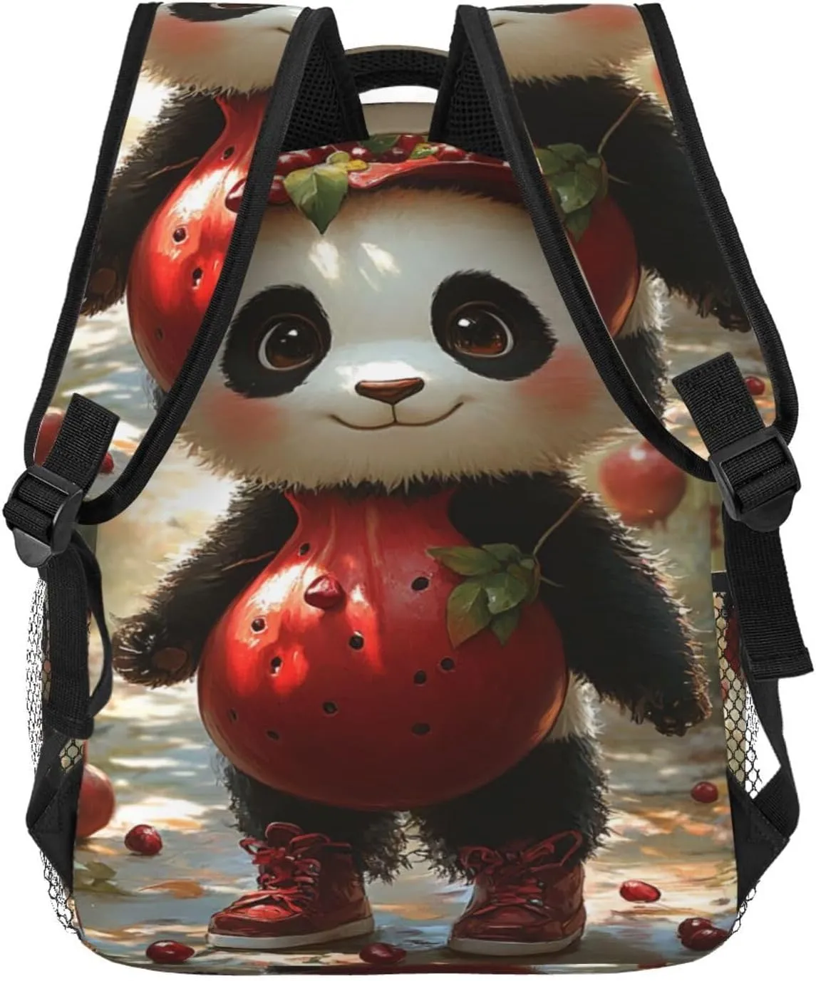 Cute Panda Casual Backpack For Trekking Commute Men/Male