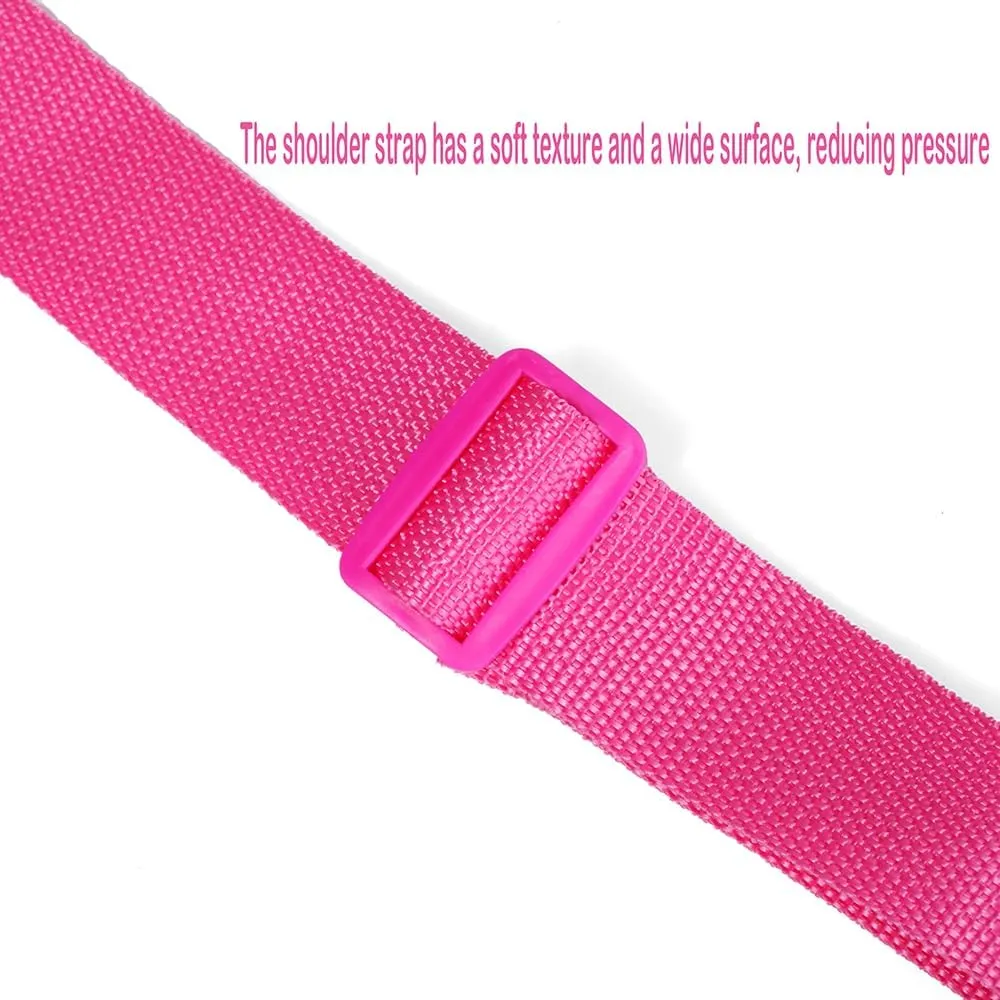 Dance Duffle Bag for Girls, Kids Toy Storage Bag,Weekend Bag,Overnight Bag,Gymnastics Bag Gift for Girls17"Lx9"Wx9"H (Colorful)