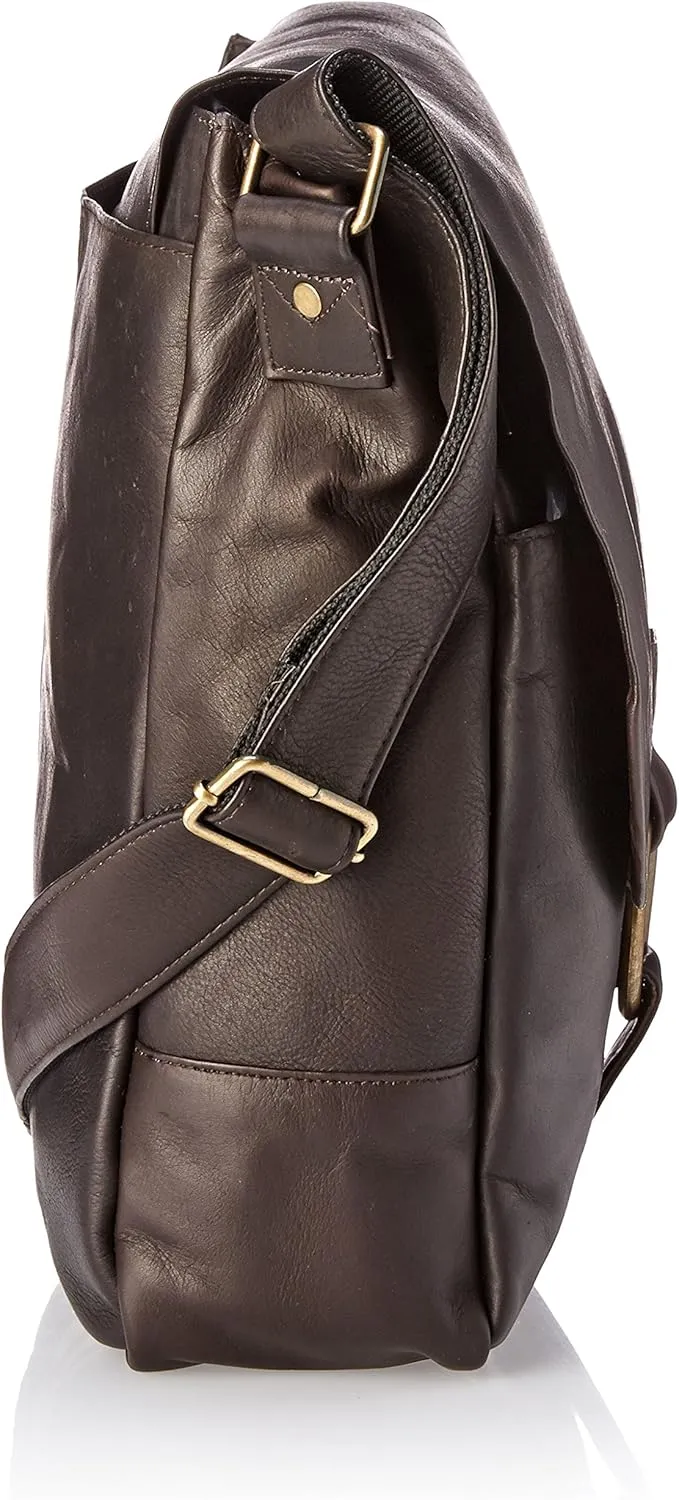 David King & Co. Messenger Bag 1, Cafe, One Size