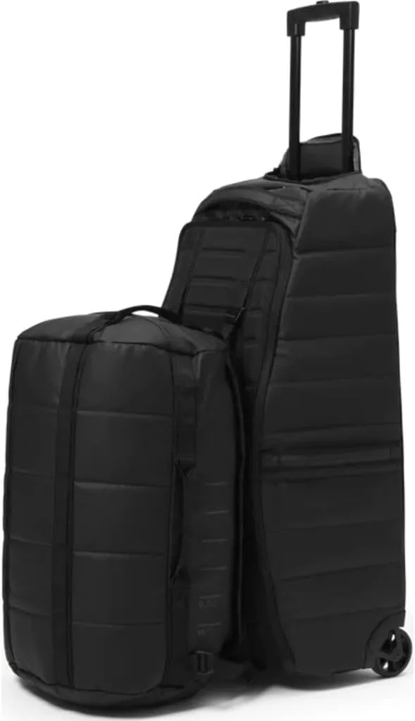 Db Journey Roamer Duffel Bag, Travel Duffel Backpack, Convertible Weekender with Ergonomic Straps for Comfort, Carry On with Roller Bag Hook Up System