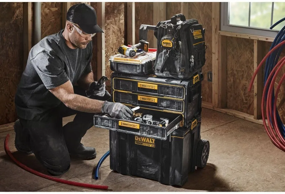 DEWALT TOUGHSYSTEM 2.0 Tool Organizer and Storage 3 Drawer Unit (DWST08330)