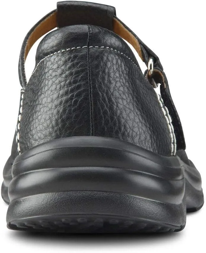 DR. COMFORT Lu Lu Mary Jane Comfortable Diabetic Shoes for Women with Gel Inserts-Leather Dress Shoes