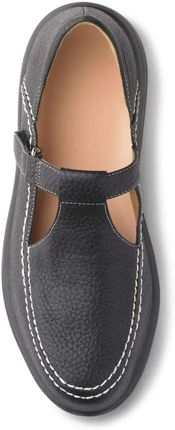 DR. COMFORT Lu Lu Mary Jane Comfortable Diabetic Shoes for Women with Gel Inserts-Leather Dress Shoes