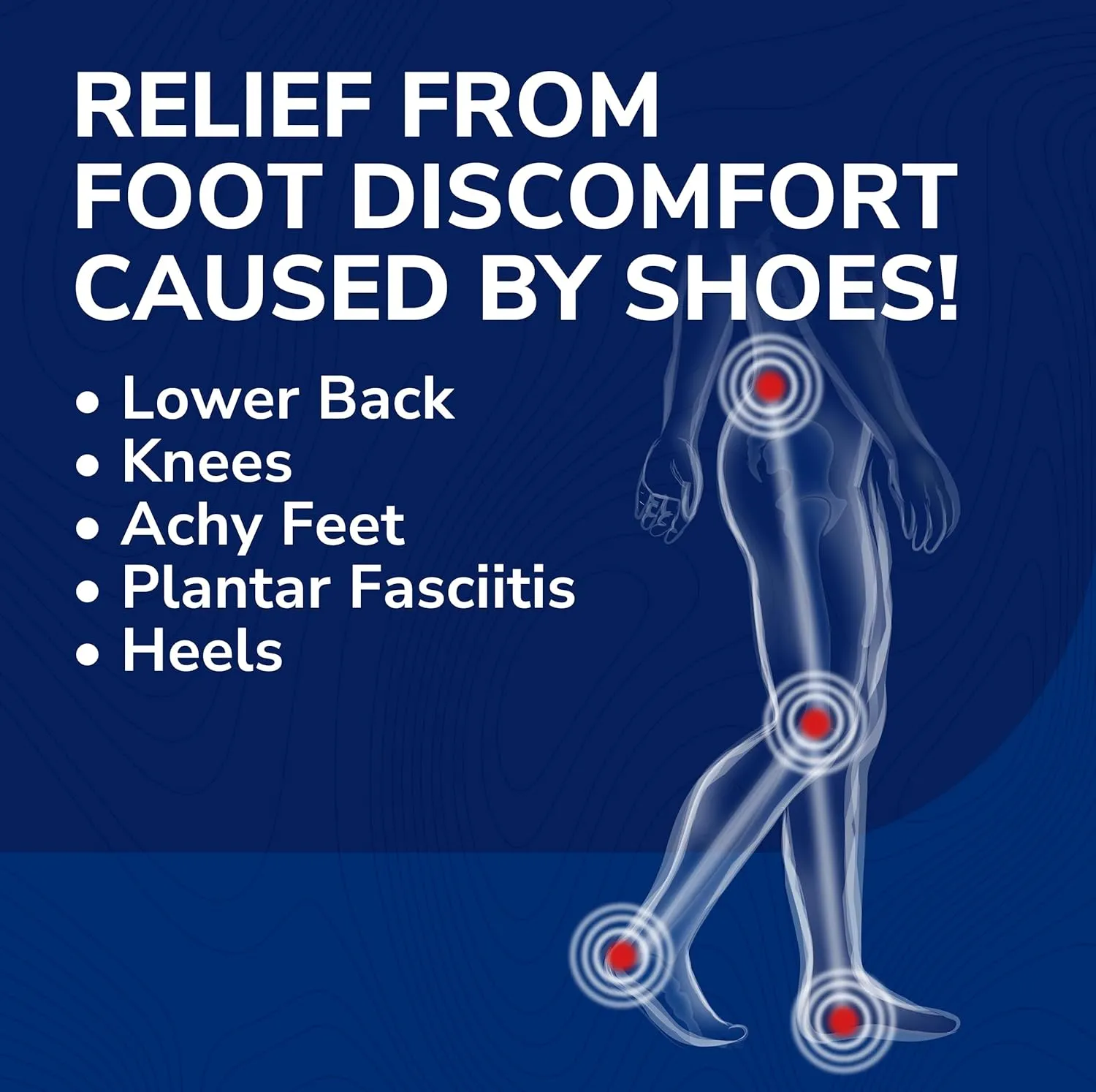 Dr. Scholl's Custom FiT Comfort – Plantar Fasciitis Insoles, Orthotics Shoe Inserts with Arch Support for Men & Women, Suitable for 220  lbs, Stay on Your Feet All-Day with Optimum Cushioning, CF680