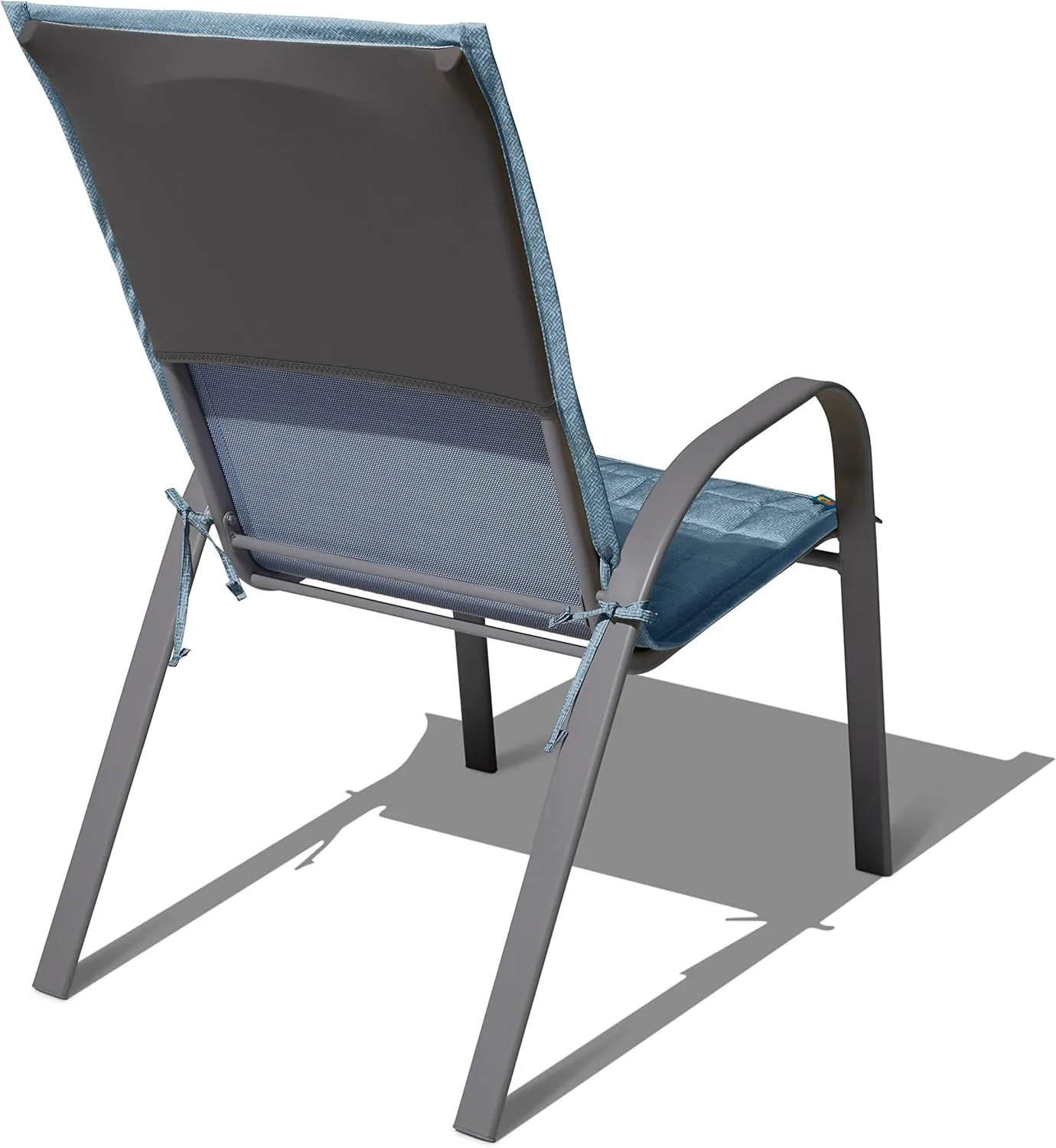 Duck Covers Weekend Water-Resistant Patio Chair Slipcover, 45 x 20 Inch, Blue Shadow, Outdoor Chair Covers