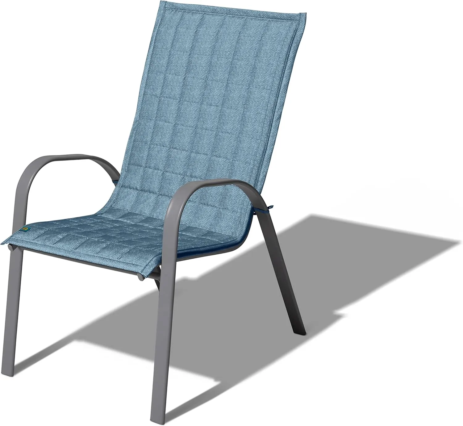 Duck Covers Weekend Water-Resistant Patio Chair Slipcover, 45 x 20 Inch, Blue Shadow, Outdoor Chair Covers