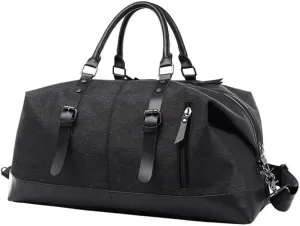 Duffle Bag Business Travel Bag Men's Handbag Lightweight Business Trip Luggage Bag for Travel, Workout(Black)
