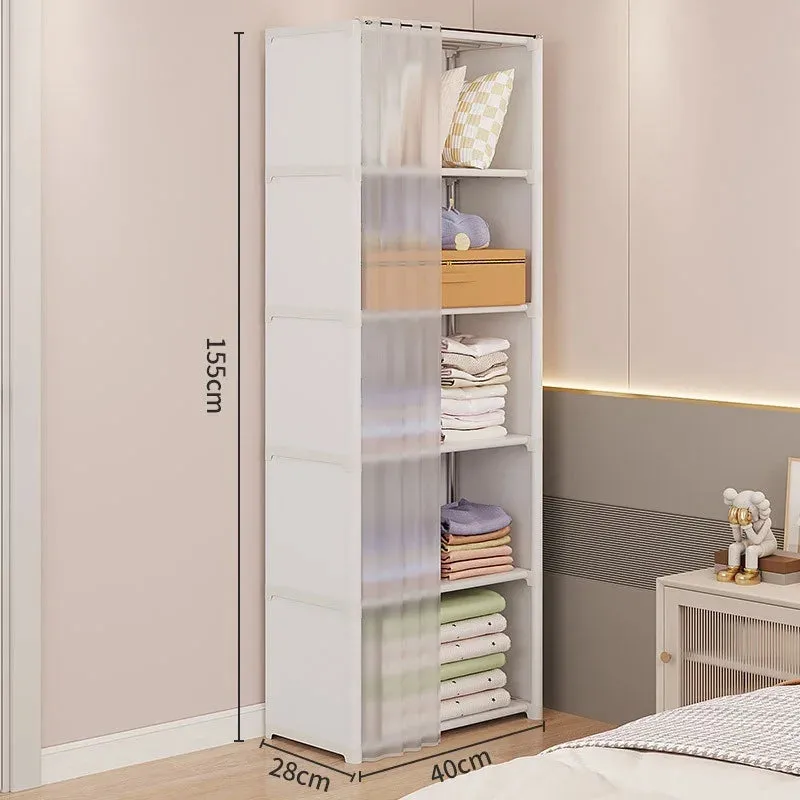 Dustproof & Space-Saving Fabric Organizer Rack
