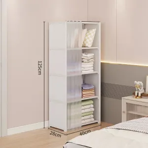 Dustproof & Space-Saving Fabric Organizer Rack