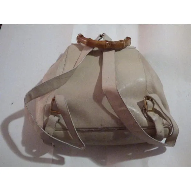 Early-bird special handle, leather, bag/backpack size, messenger and white bamboo strap top, multi-pocket, Act now drawstring two larger Gucci,