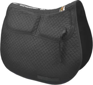 ECP Equine Comfort Products All-Purpose Correction Saddle Pad, Diamond Quilted Design with Adjustable Memory Foam Shims for Customized Fit, Pressure Relief, and Breathable Performance
