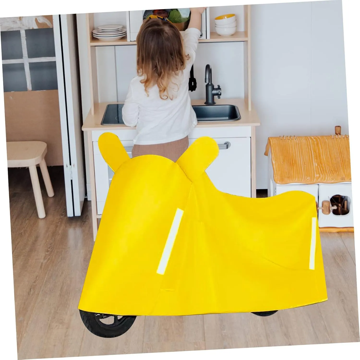 Electric Bike Rainproof Cover Lightweight Protective Sleeve for Outdoor Storage Scratch Breathable Motorbike Protector Fits Easy to Organize Storage Bag