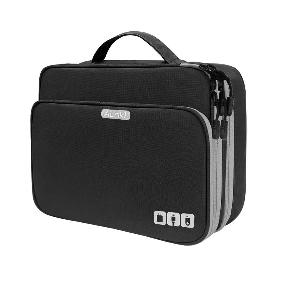 Electronic Accessories Multi Layer Tote Case