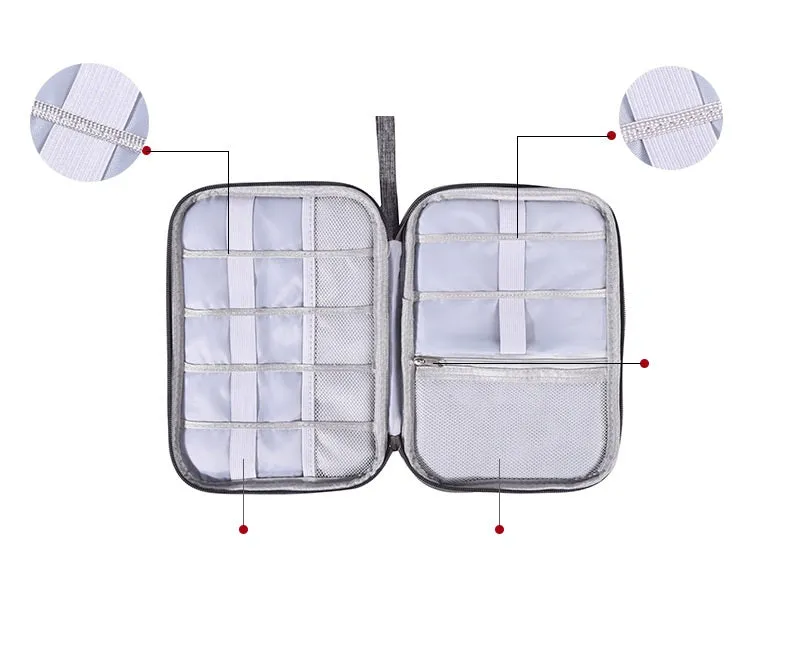 Electronics Organizer Cable Bag