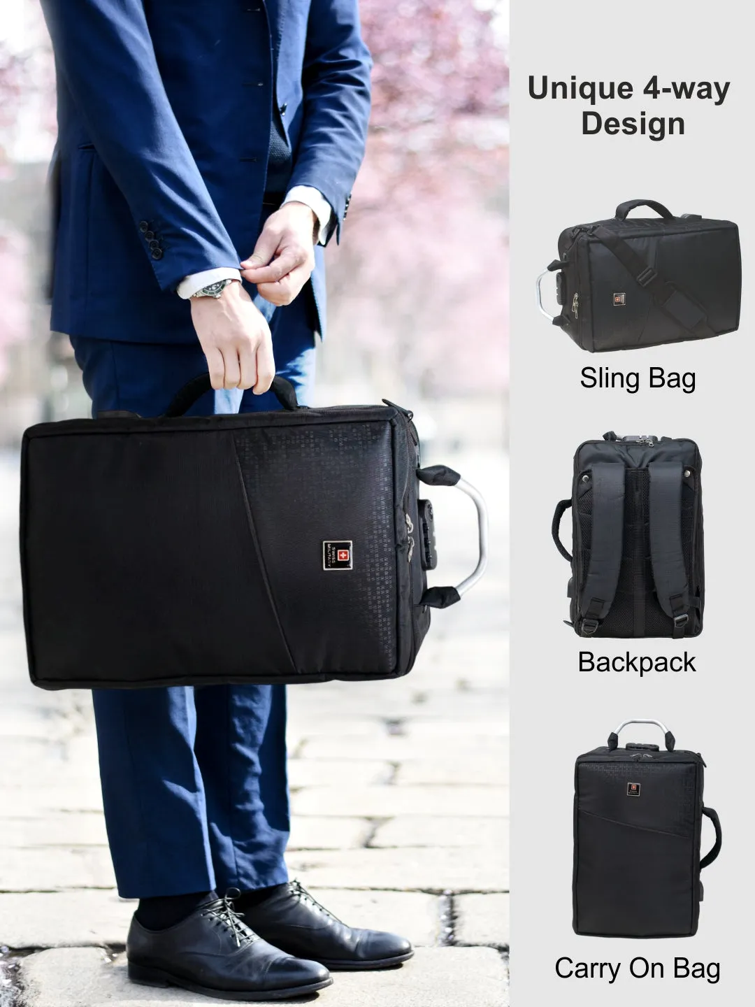 Element Backpack Cum Sling Bag | LBP91