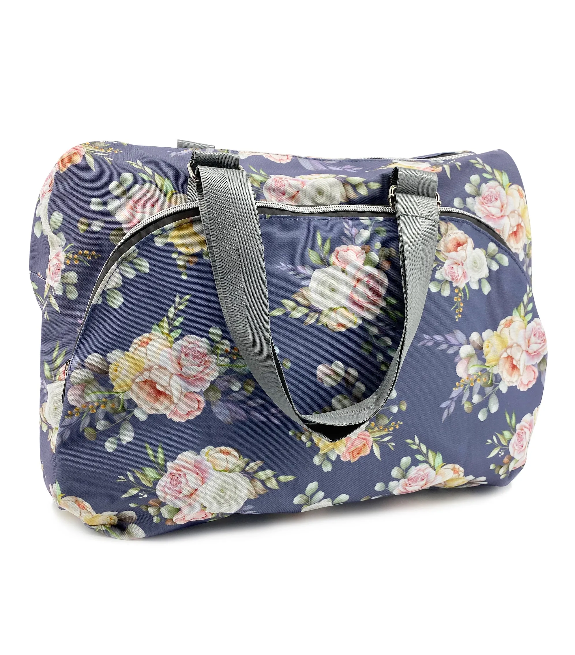 Emma Rose Canvas Weekend Duffle Bag