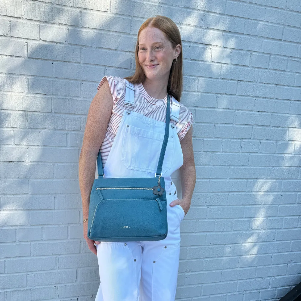 Espe Citron Messenger Blue Bag (Women's)