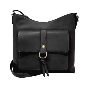 Espe Mila Messenger Black Bag (Women's)
