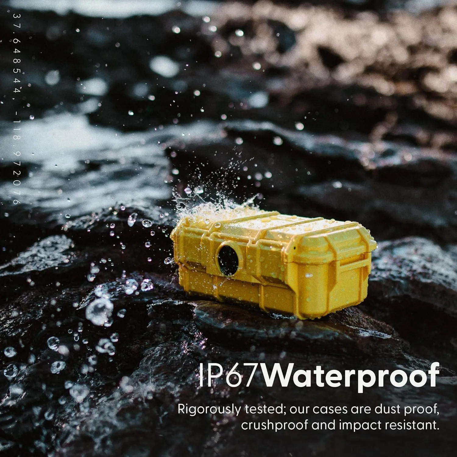 Evergreen 57 Waterproof Dry Box Protective Case - Travel Safe/Mil Spec/USA Made - for Cameras, Phones, Ammo Can, Camping, Hiking, Boating, Water Sports, Knives, & Survival (Clear)
