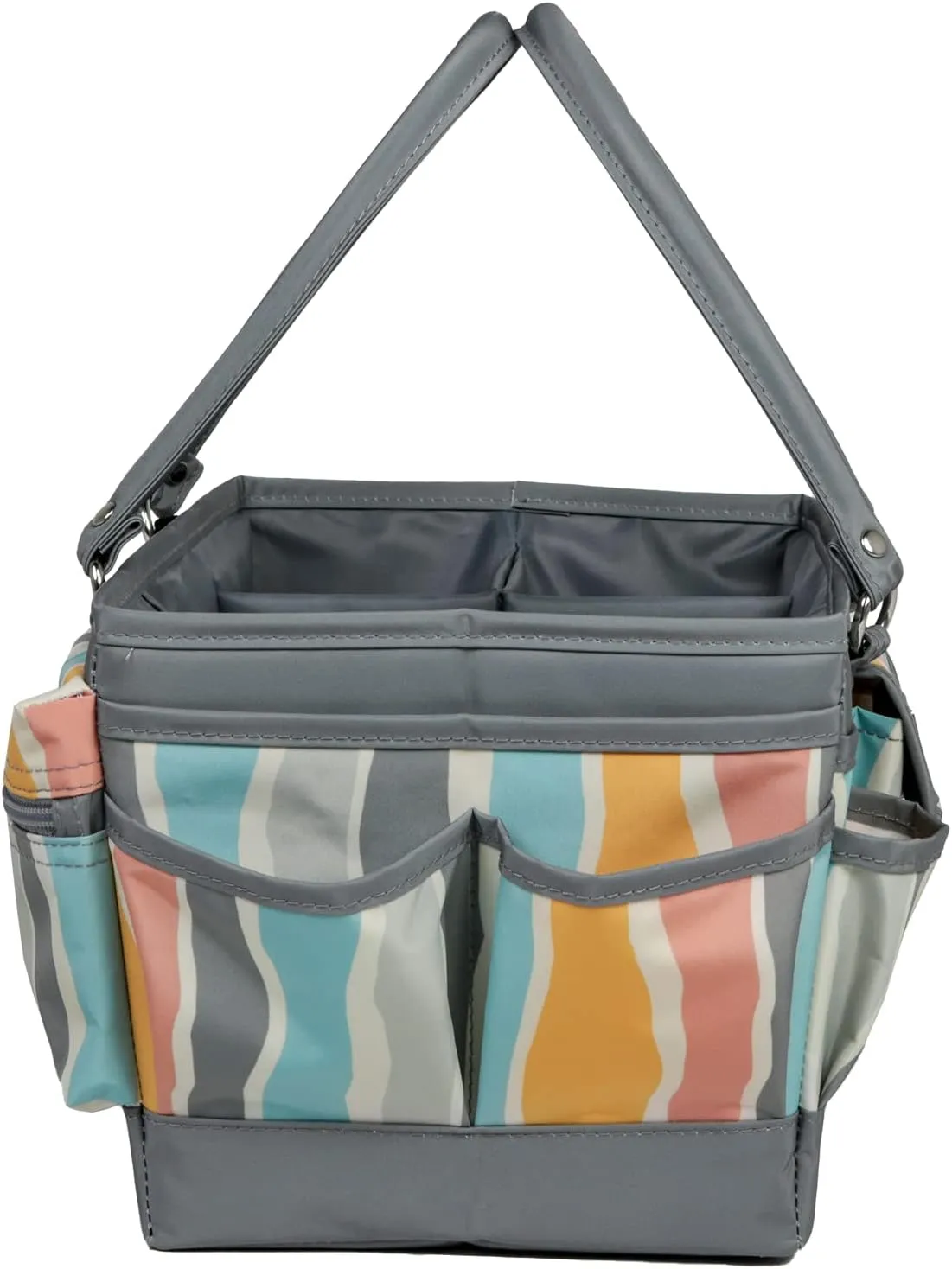Everything Mary Deluxe Collapsible Store & Tote Organizer with Handles – Multipurpose Storage for Diapers, Snacks, Crafts, Toys, Office Supplies & Everyday Essentials