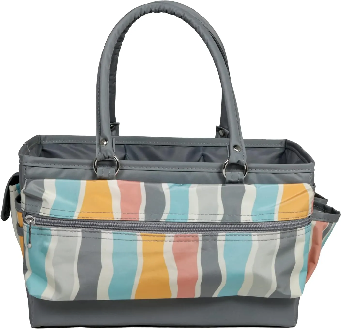 Everything Mary Deluxe Collapsible Store & Tote Organizer with Handles – Multipurpose Storage for Diapers, Snacks, Crafts, Toys, Office Supplies & Everyday Essentials