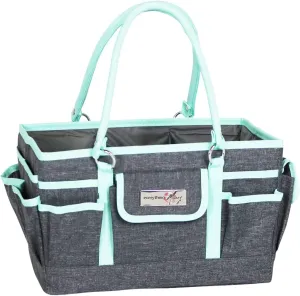 Everything Mary Deluxe Collapsible Store & Tote Organizer with Handles – Multipurpose Storage for Diapers, Snacks, Crafts, Toys, Office Supplies & Everyday Essentials