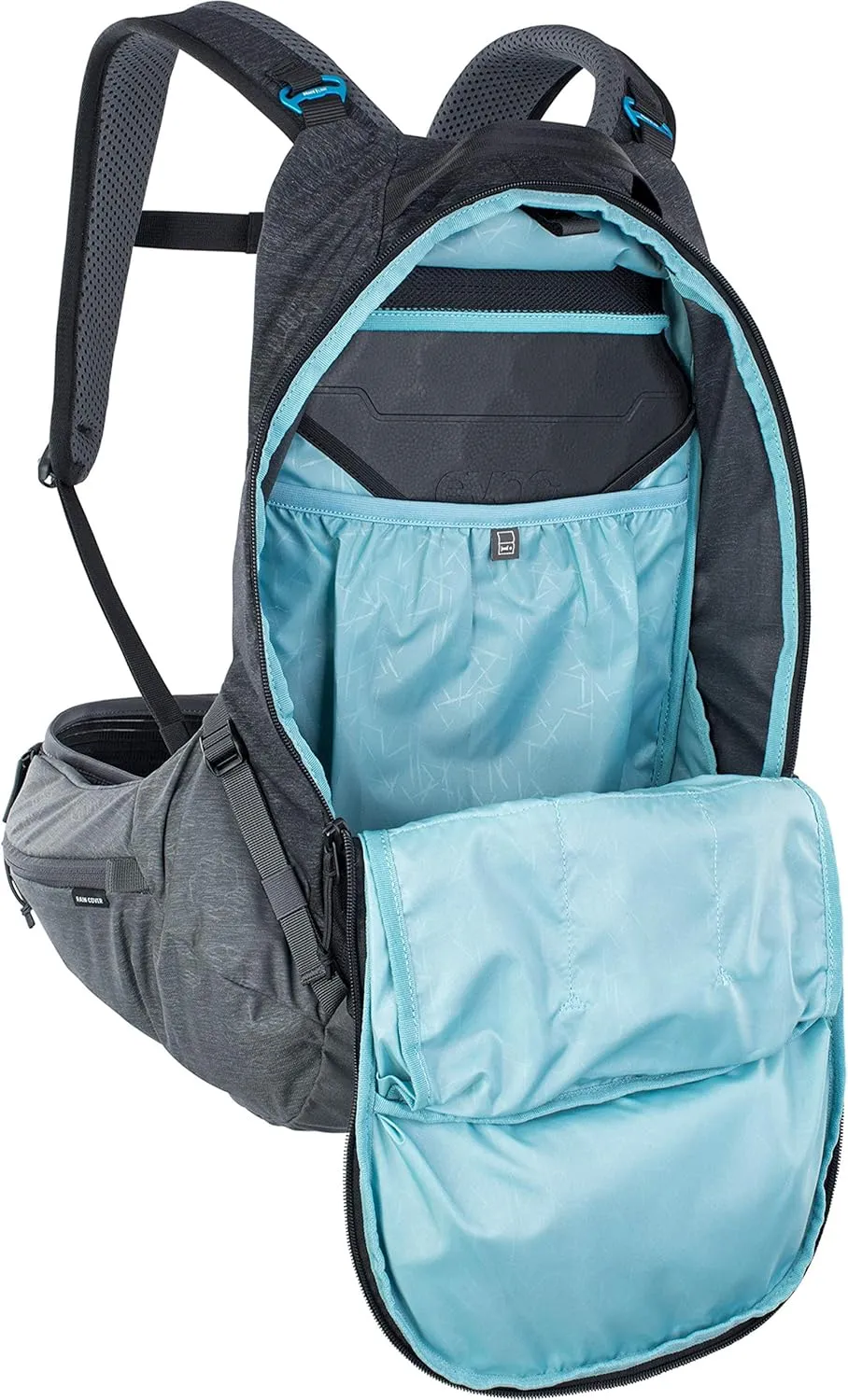 EVOC 16L, Black/Carbon Grey, S-M