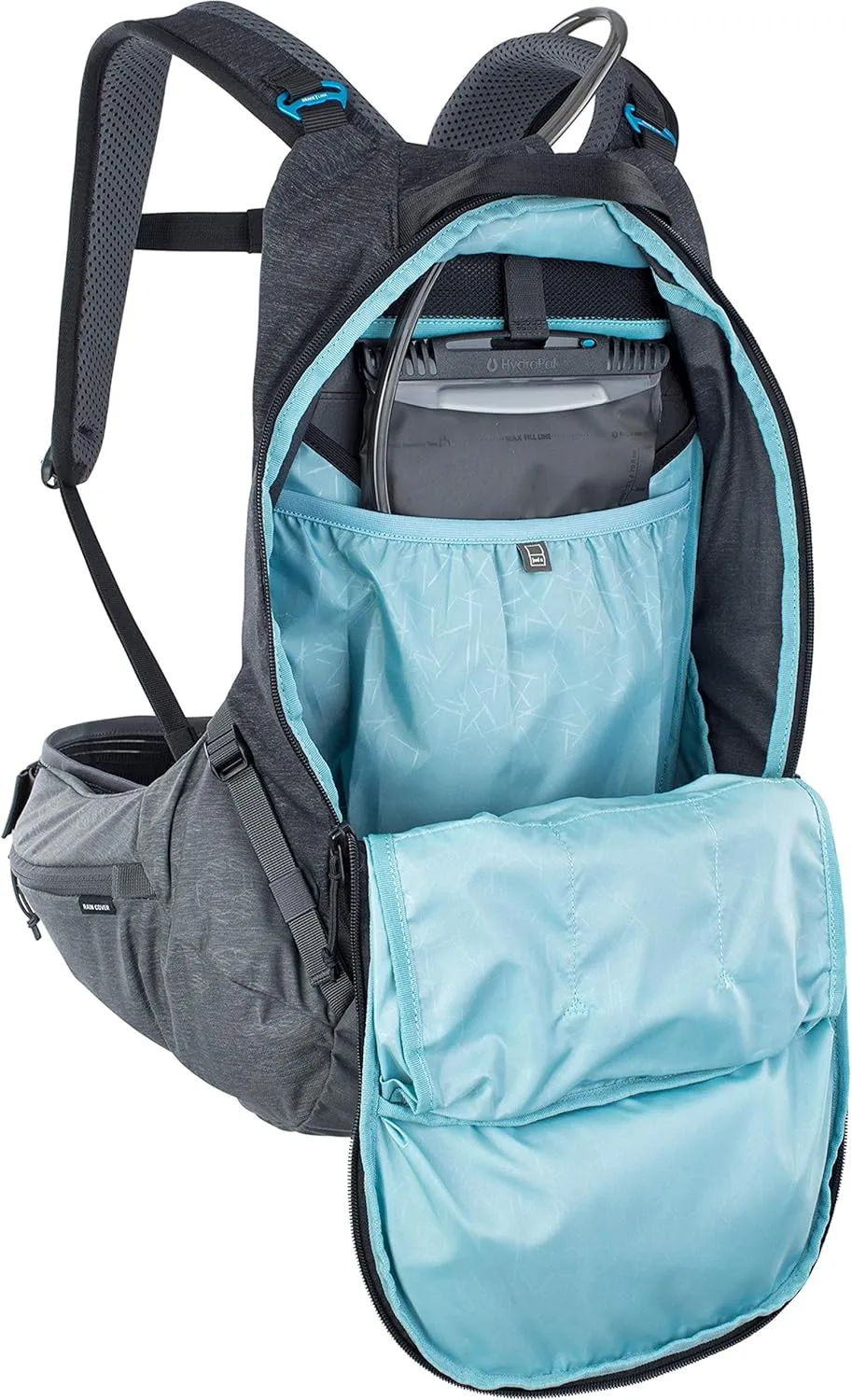 EVOC 16L, Black/Carbon Grey, S-M