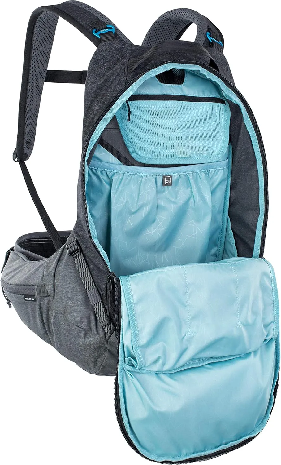 EVOC 16L, Black/Carbon Grey, S-M