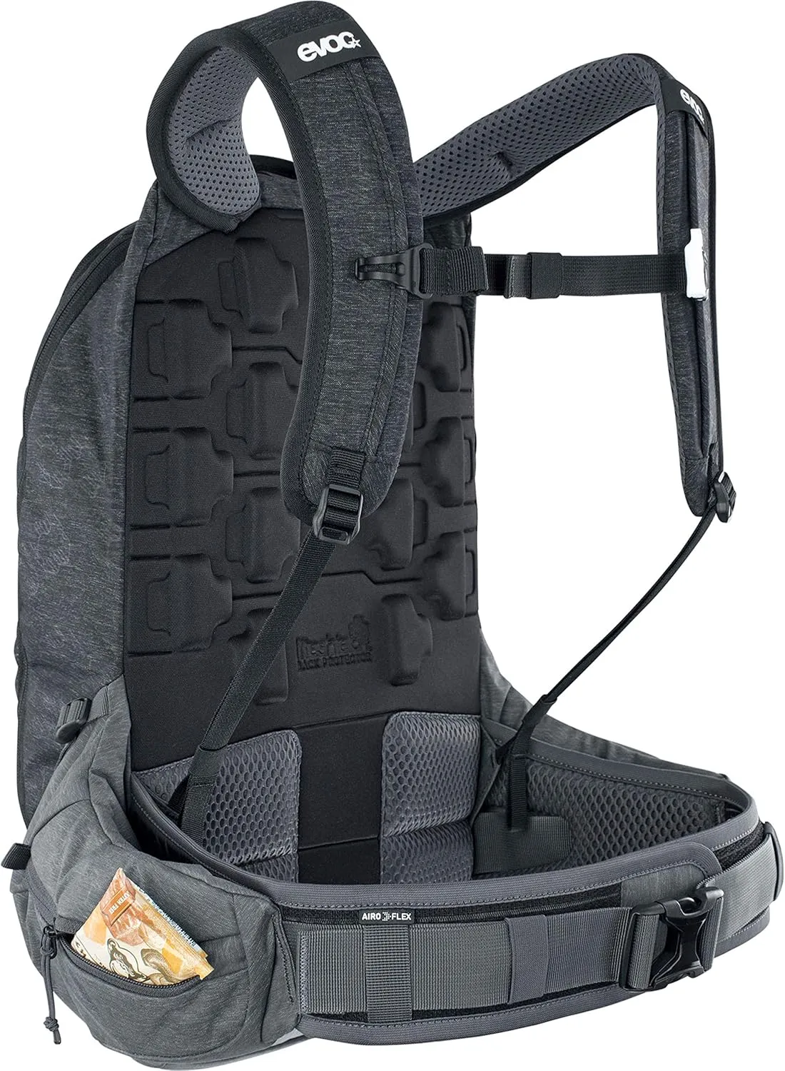 EVOC 16L, Black/Carbon Grey, S-M
